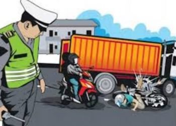 Kecelakaan Lalu Lintas di Bojonegoro, Seorang Pengendara Wanita Meninggal Dunia