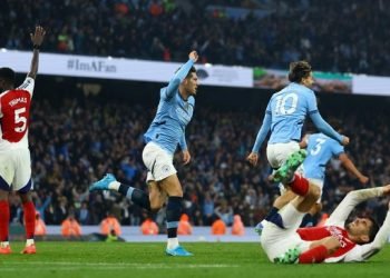 Arsenal menahan imbang Man.City Di Ettihad