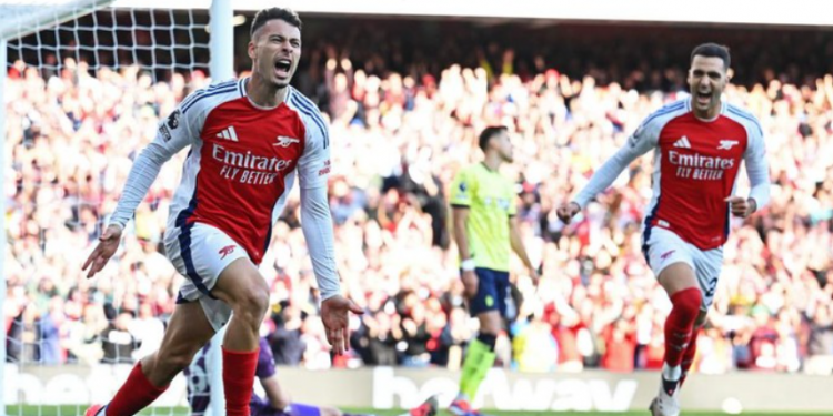 Arsenal Bangkit dan Tekuk Southampton 3-1 Setelah Sempat Tertinggal