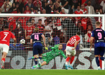 Atletico Madrid Hancur Lebur di Markas Benfica, Kalah 0-4