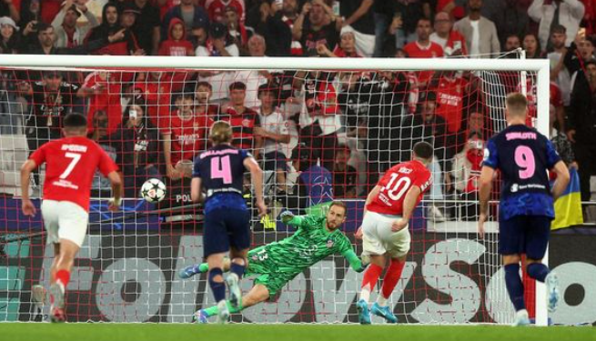 Atletico Madrid Hancur Lebur di Markas Benfica, Kalah 0-4