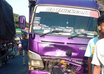 Kecelakaan Maut di Jalan Raya Babat-Lamongan, Diduga Sopir Truk Mengantuk