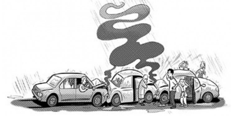 Kecelakaan Beruntun di Bojonegoro, Tiga Kendaraan Alami Kerusakan Serius