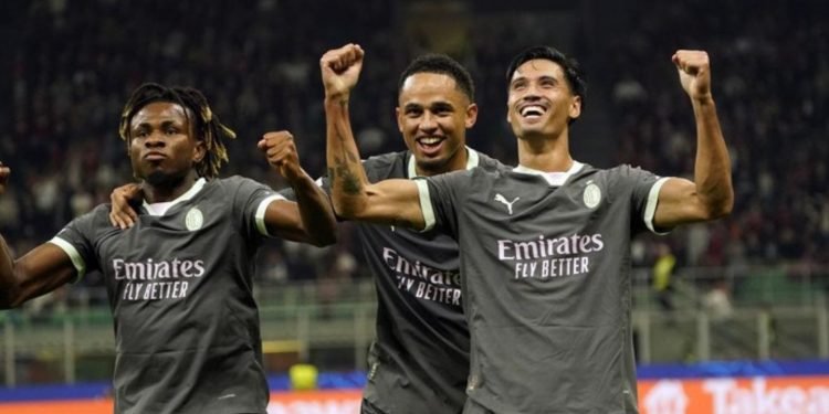 Reijnders Bawa Milan Raih Kemenangan Pertama di Liga Champions