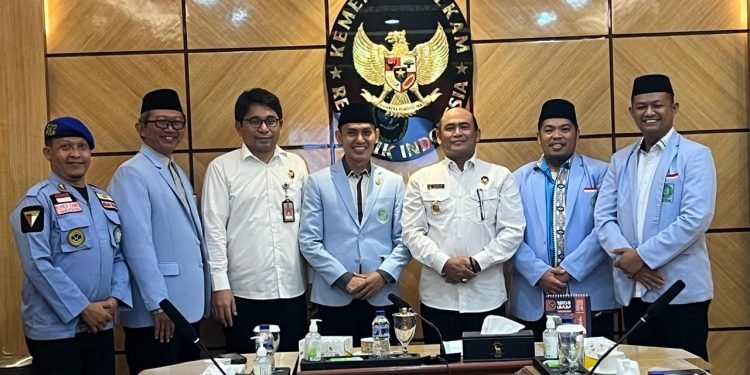 DPP BKPRMI Audiensi dengan Menko Polkam, Perkuat Kolaborasi untuk Stabilitas Nasional