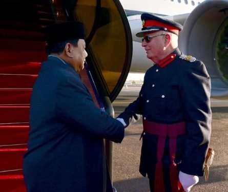 Presiden Prabowo Tiba di London, Siap Bertemu Raja Charles III dan PM Keir Starmer