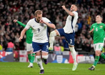 Inggris Gempur Irlandia 5-0, Raih Tiket Promosi ke Liga A Nations League