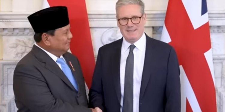 Presiden Prabowo dan PM Starmer Bahas Peningkatan Kerja Sama Indonesia-Inggris