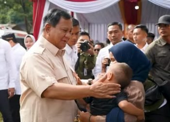 Presiden Prabowo Gunakan Hak Pilih di TPS 008 Bojong Koneng, Disambut Antusias Warga
