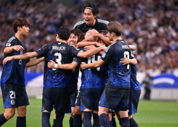 Timnas Jepang Kalahkan China, Kokoh di Puncak Klasemen