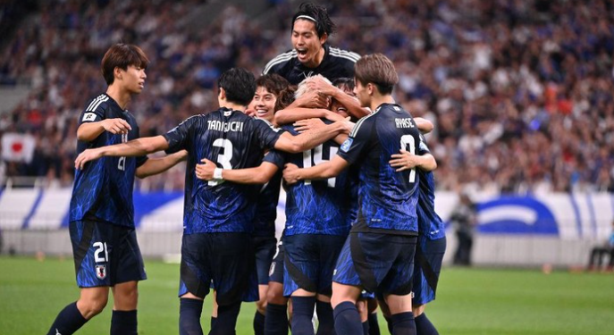 Timnas Jepang Kalahkan China, Kokoh di Puncak Klasemen
