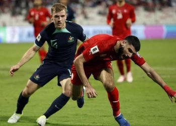 Australia Curi Poin di Akhir Menit, Bermain Imbang 2-2 dengan Bahrain