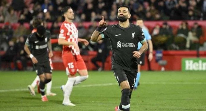 Malam Gemilang Mo Salah: Liverpool Menang atas Lille dan Lolos ke 16 Besar