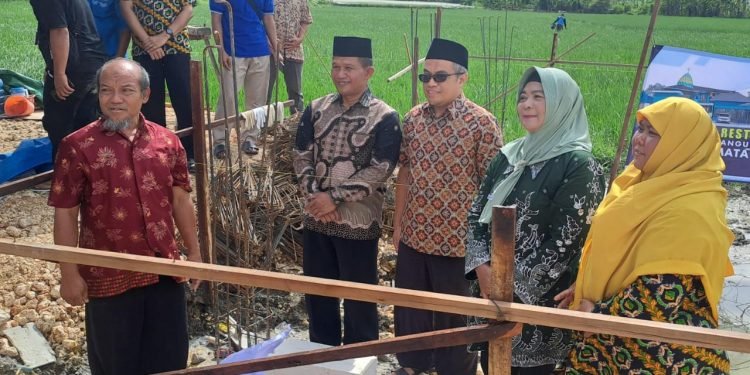 Prosesi Peletakan Batu Pertama TKIT Permata Hati. Dok. Istimewa