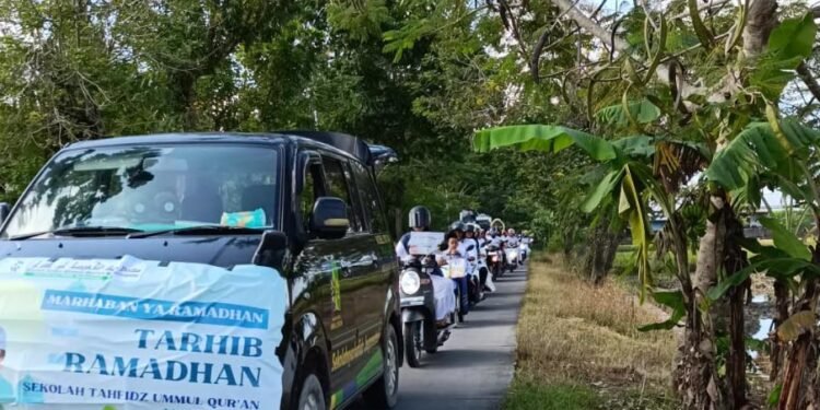 Pawai Tarhib Ramadhan 1446 H: Sekolah Tahfidz Ummul Qur’an Meriahkan Sambutan Ramadhan