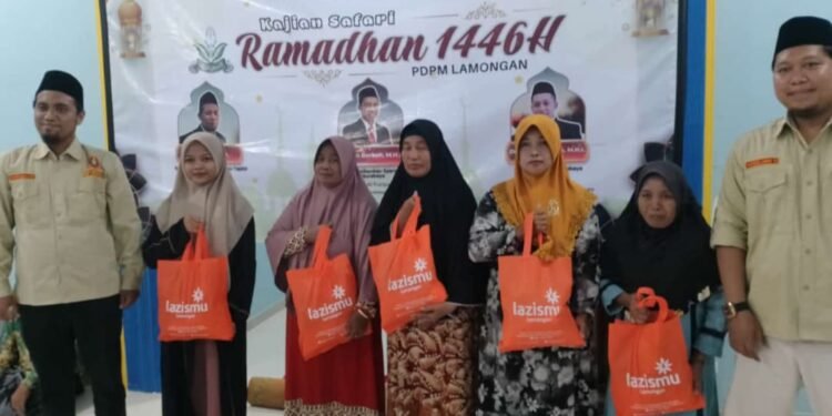 Safari Ramadhan 1446 H Perdana PDPM Lamongan: Syiar Islam, Ukhuwah, dan Tebar Kebaikan di Desa Cerme