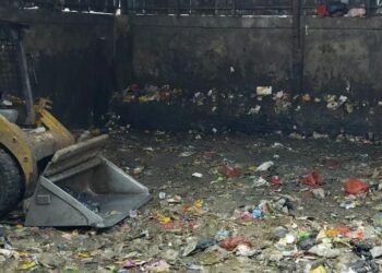 Penampakan TPS Baktijaya, Kecamatan Sukmajaya, Depok, yang sampahnya sudah diangkut oleh petugas Dinas Lingkungan Hidup dan Kebersihan (DLHK) Kota Depok. (Foto: Kelurahan Baktijaya)