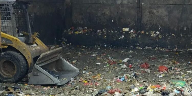 Penampakan TPS Baktijaya, Kecamatan Sukmajaya, Depok, yang sampahnya sudah diangkut oleh petugas Dinas Lingkungan Hidup dan Kebersihan (DLHK) Kota Depok. (Foto: Kelurahan Baktijaya)