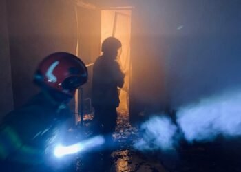 Kebakaran Dapur SPPG di Baureno Senin Dini Hari