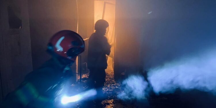 Kebakaran Dapur SPPG di Baureno Senin Dini Hari