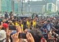 Demo BEM UI di Bundaran HI Memanas, Ini 8 Tuntutannya