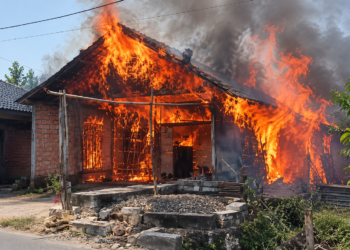 terbakar