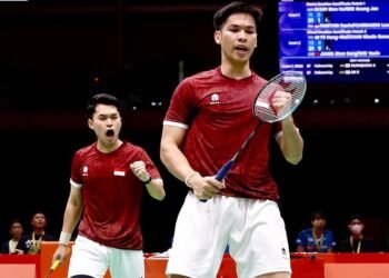 Leo/Daniel Tumbangkan China dan Bawa Emas Asian Games 2026